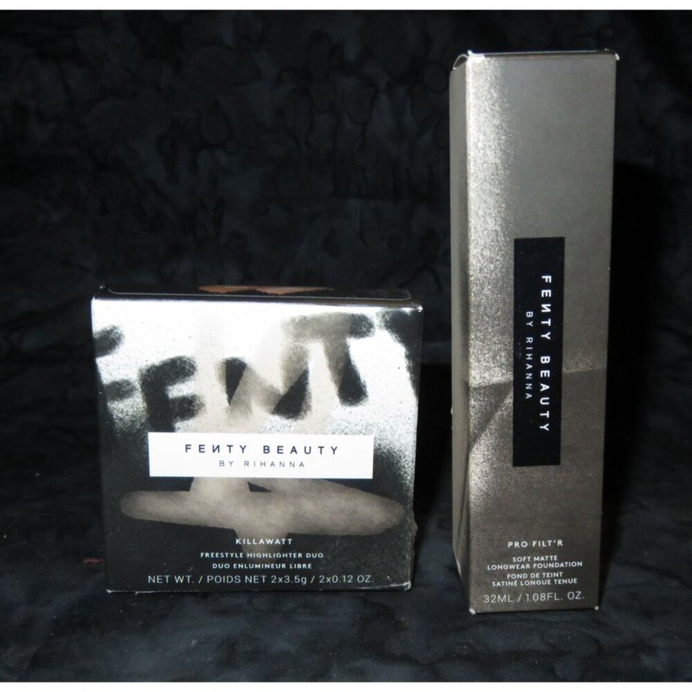 Fenty Beauty by Rihanna Killawatt Afternoon Snack Mo Hunny and Pro Filt'r 105
